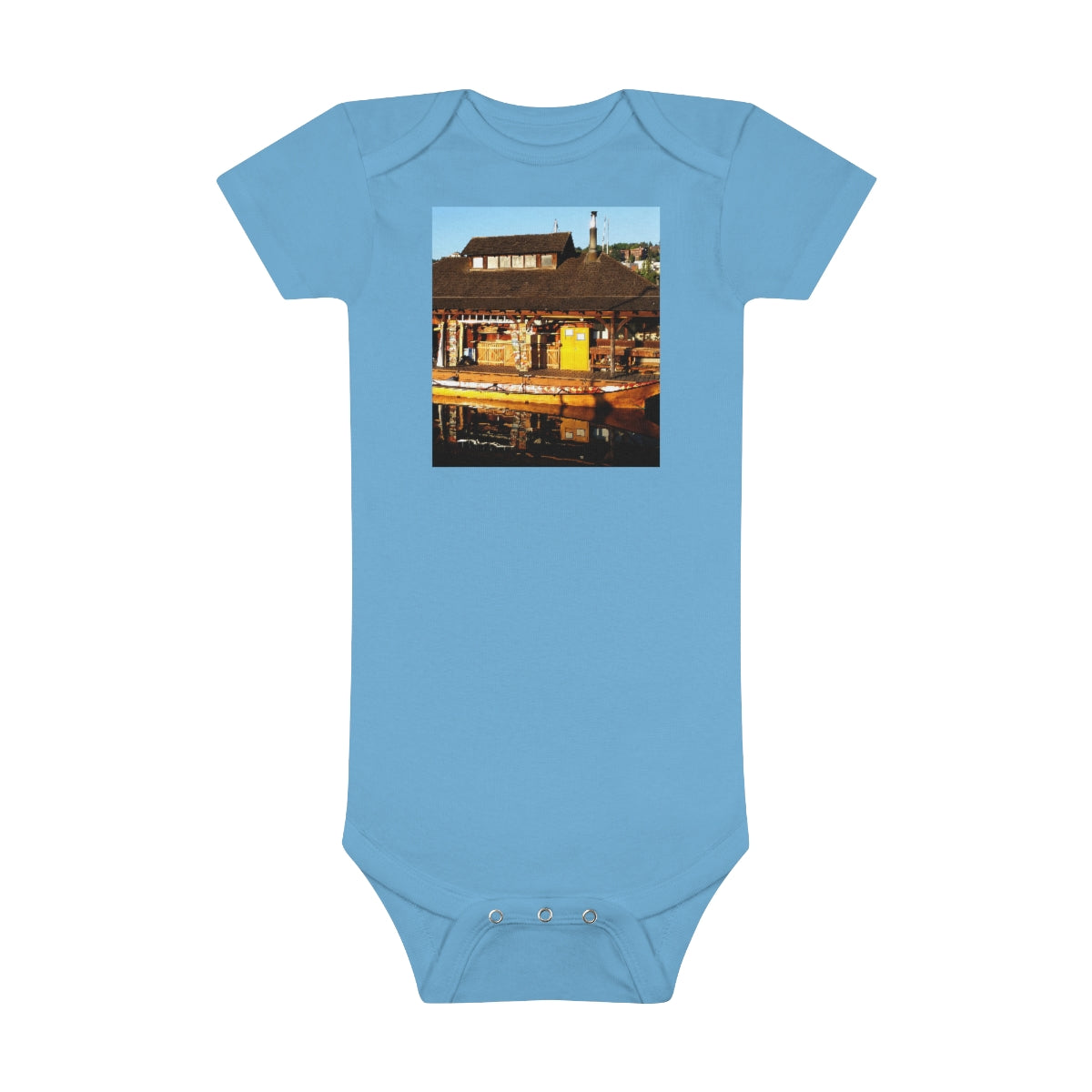 Q'il'bid Awe - Baby Short Sleeve Onesie - Fry1Productions