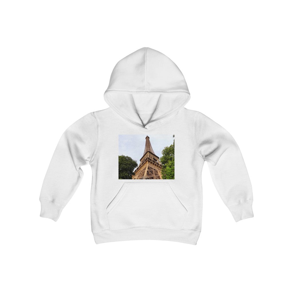 "Rising Heavenly"  - Youth Heavy Blend Hooded Sweatshirt - Fry1Productions