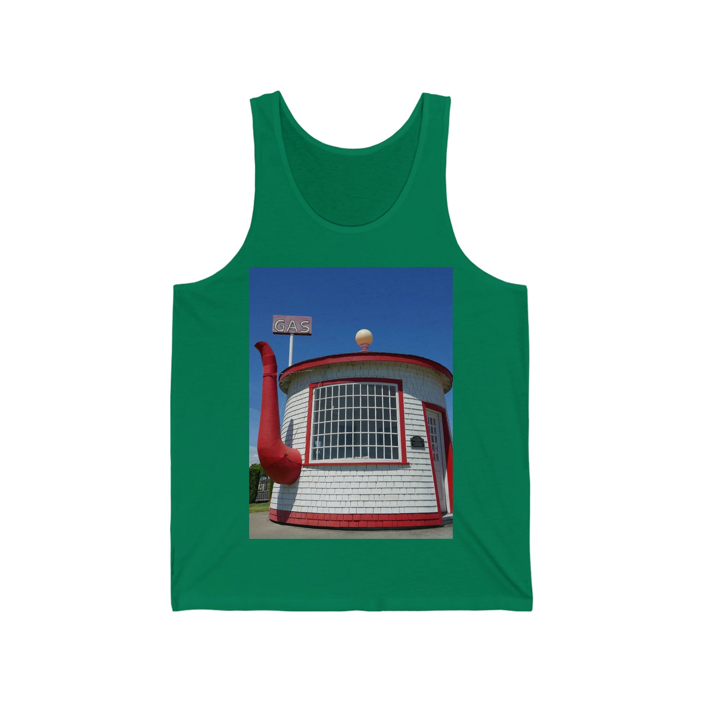 Historic Attraction Teapot Dome - Unisex Jersey Tank - Fry1Productions