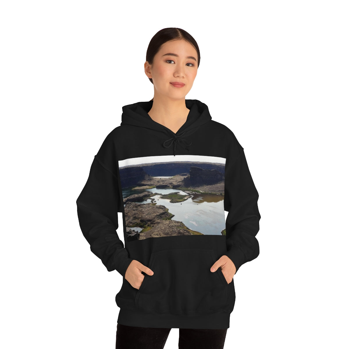 Reminisce of Ancient Thunder - Unisex Heavy Blend Hooded Sweatshirt - Fry1Productions