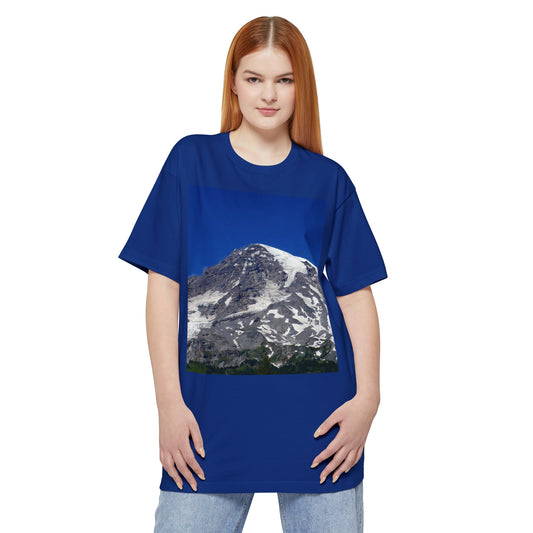 Majestic Mt. Rainier - Unisex Tall Beefy T-Shirt - Fry1Productions