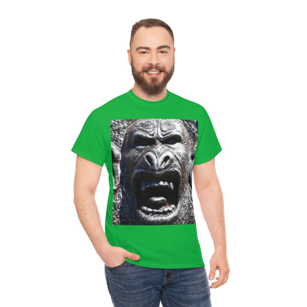 Frenzy Scream - Unisex Heavy Cotton Tee - Fry1Productions