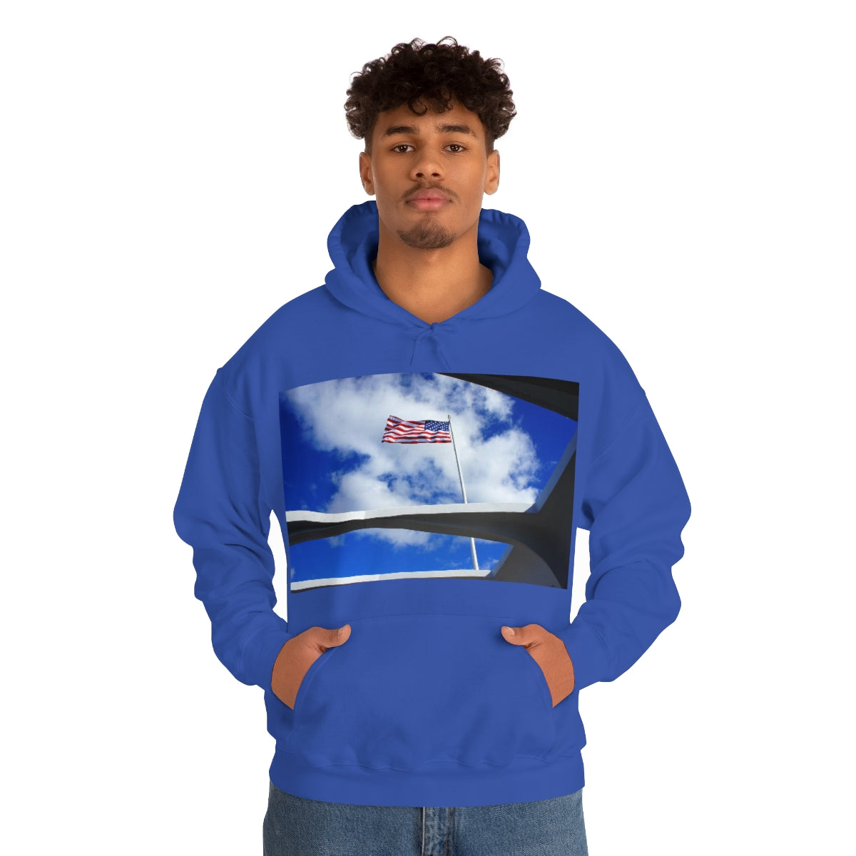 Bravery Honored Forever - Unisex Heavy Blend Hooded Sweatshirt - Fry1Productions