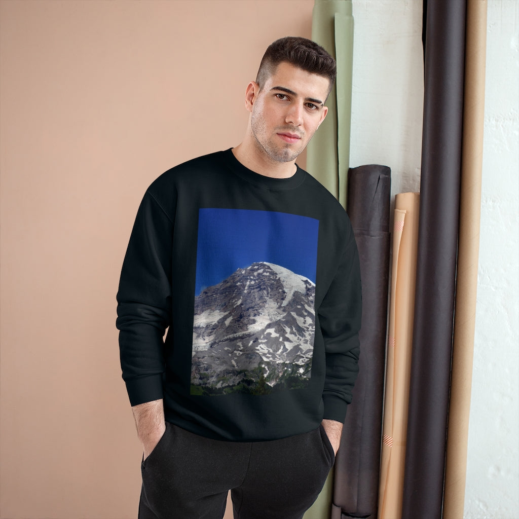 Majestic Mt. Rainier - Champion Sweatshirt - Fry1Productions