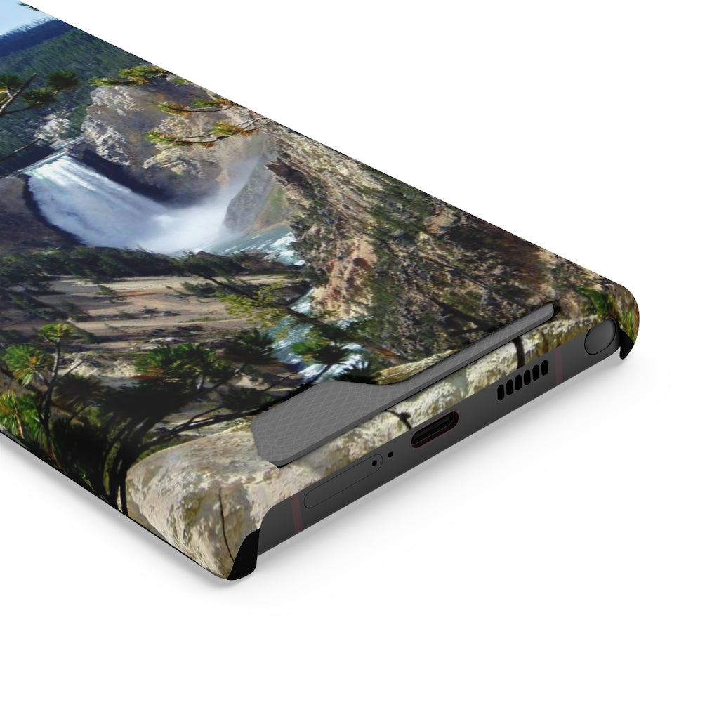 “Yellowstone's Splendor” - Galaxy S22 S21 & iPhone 13 Case With Card Holder - Fry1Productions