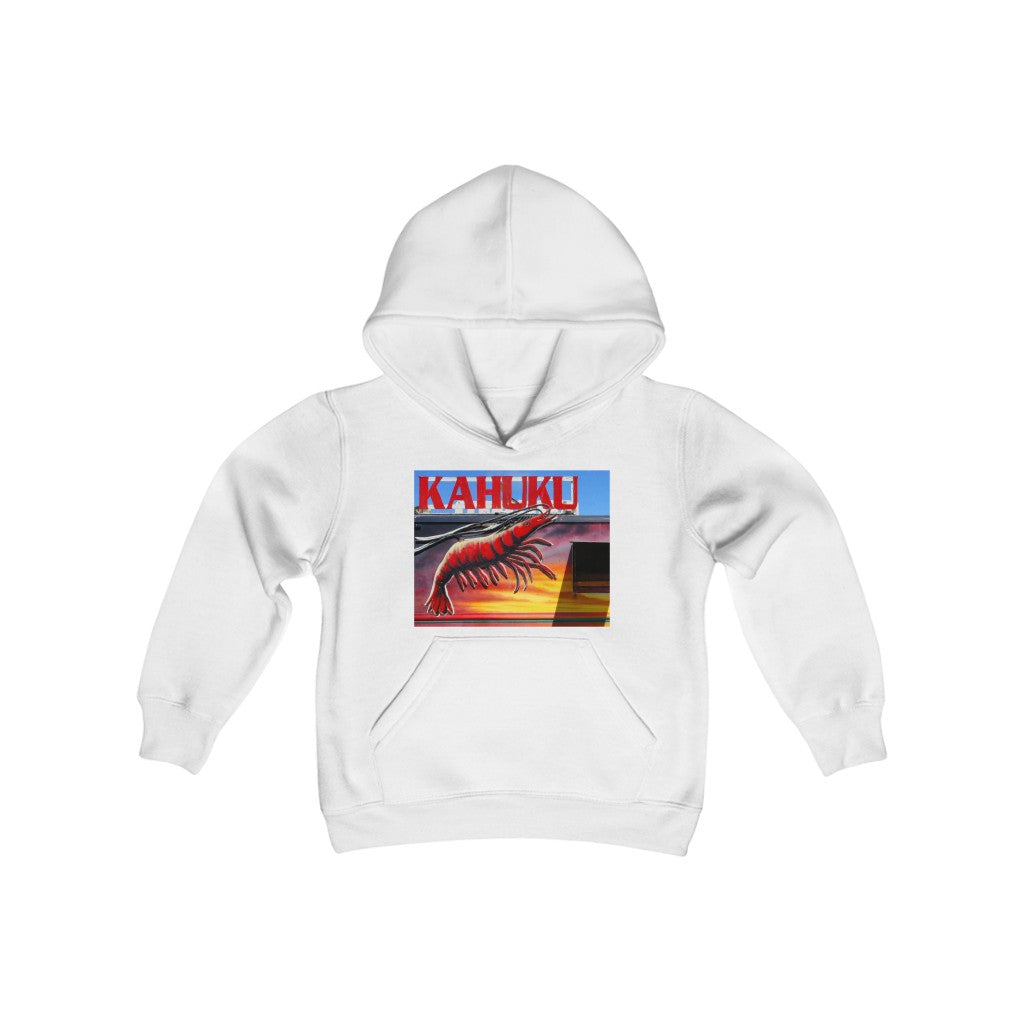"Kahuku Kai" - Youth Heavy Blend Hooded Sweatshirt - Fry1Productions