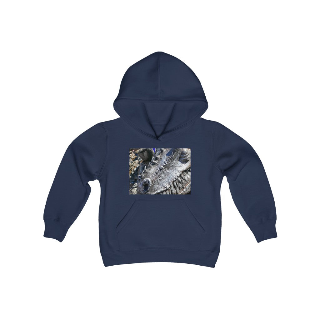 "Delectable Vision" - Youth Heavy Blend Hooded Sweatshirt - Fry1Productions