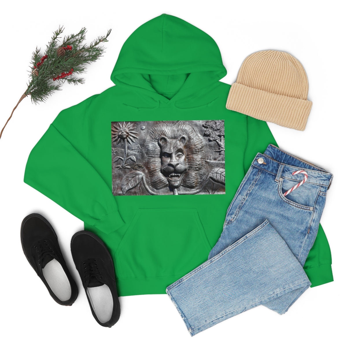 Lion's Friends Forever - Unisex Heavy Blend Hooded Sweatshirt - Fry1Productions