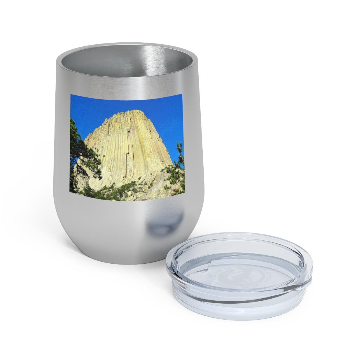 Reaching Heaven - 12 oz Insulated Wine Tumbler - Fry1Productions