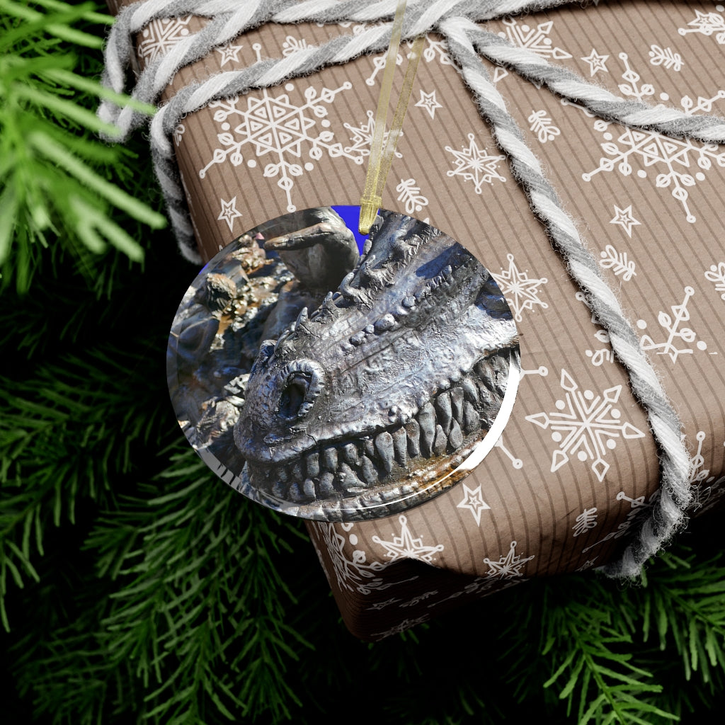 Delectable Vision - Glass Ornament - Fry1Productions