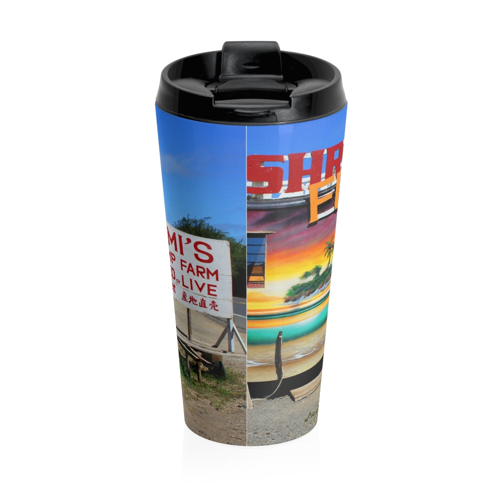 “Kaulana Delights” - Stainless Steel Travel Mug 15 oz - Fry1Productions