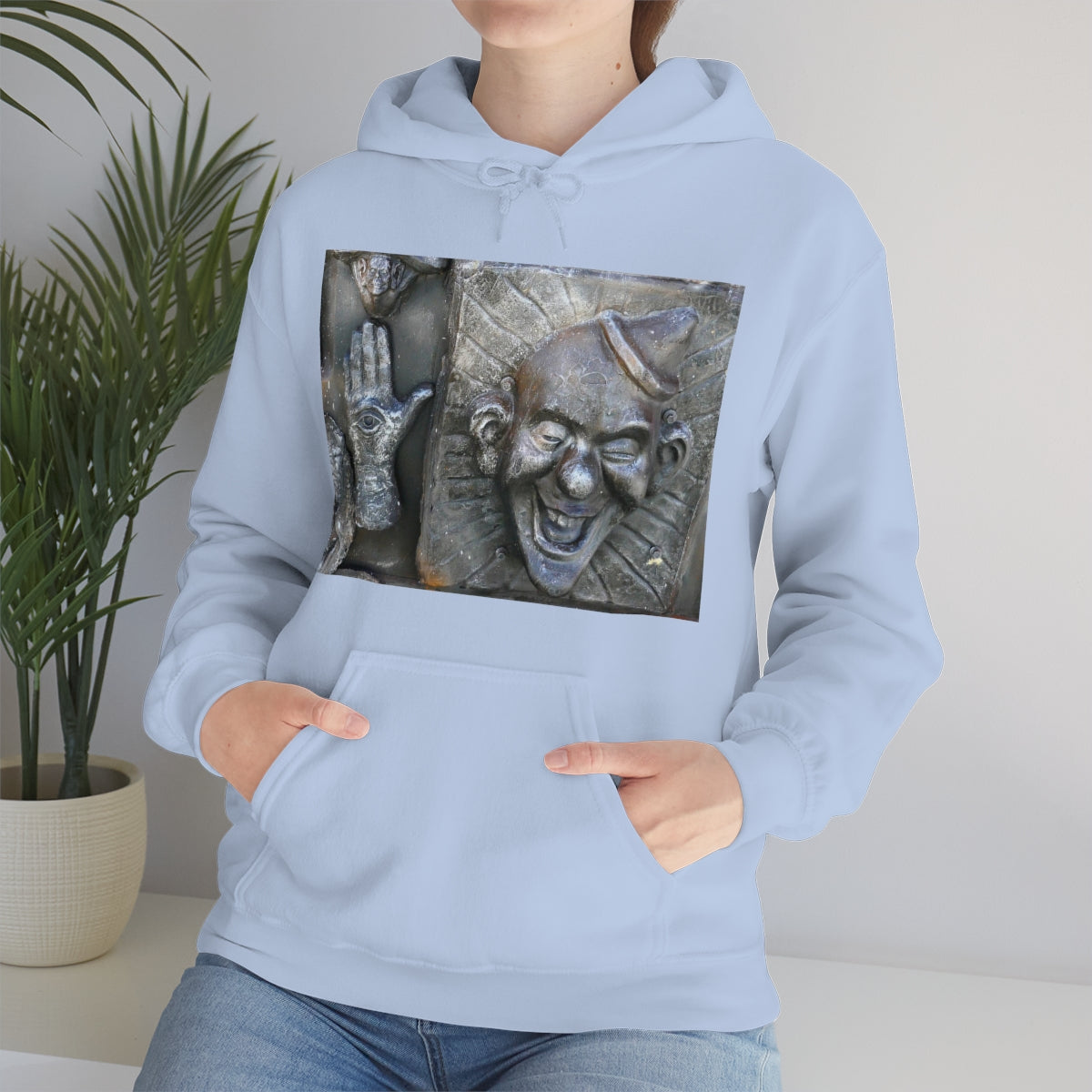 Cosmic Laughter - Unisex Heavy Blend Hooded Sweatshirt - Fry1Productions