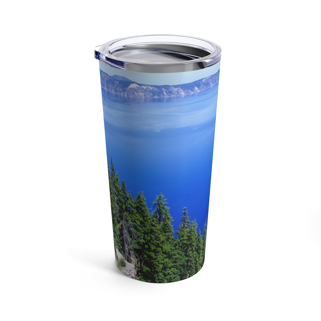 "Deep Blue" - Stainless Steel Tumbler 20 oz - Fry1Productions