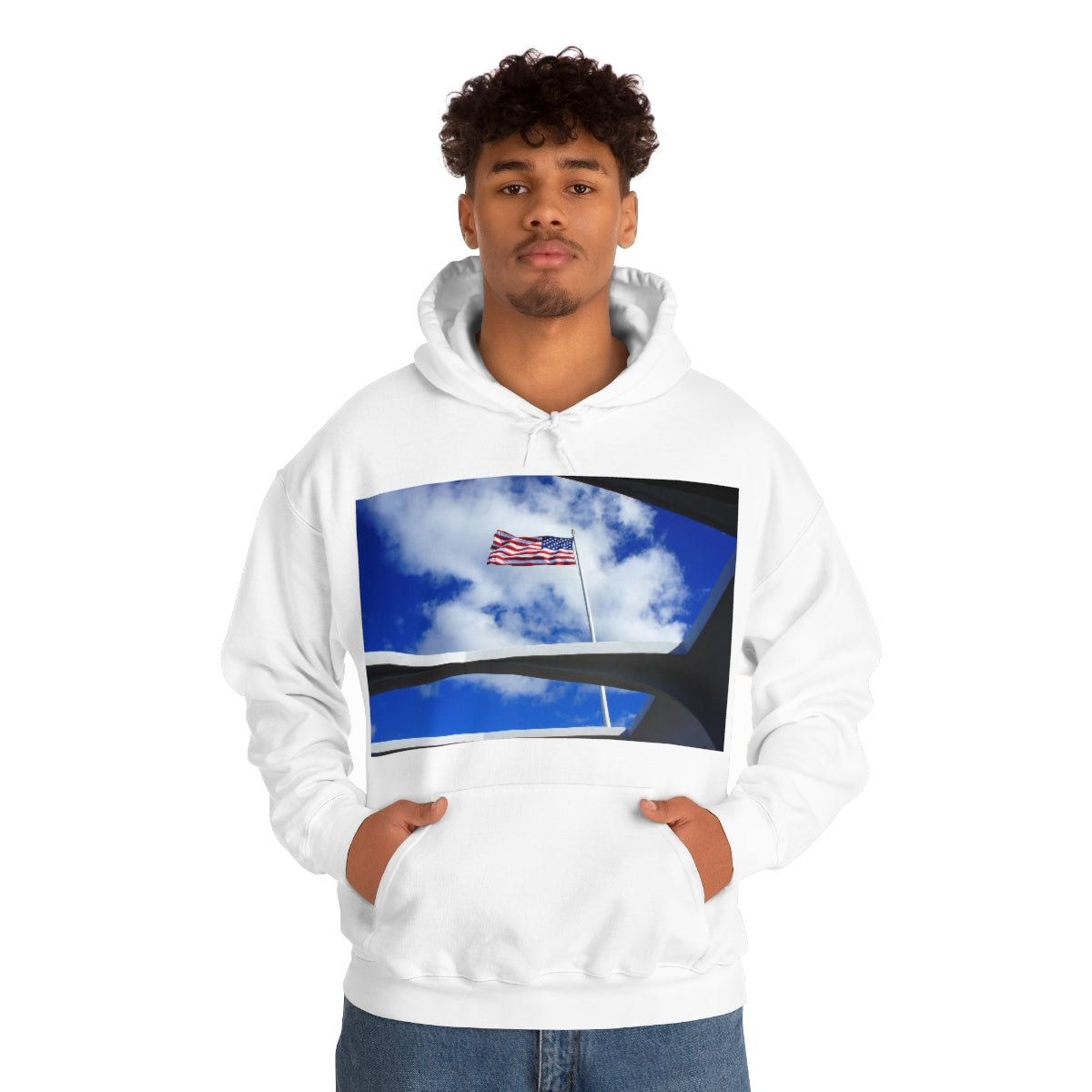 Bravery Honored Forever - Unisex Heavy Blend Hooded Sweatshirt - Fry1Productions