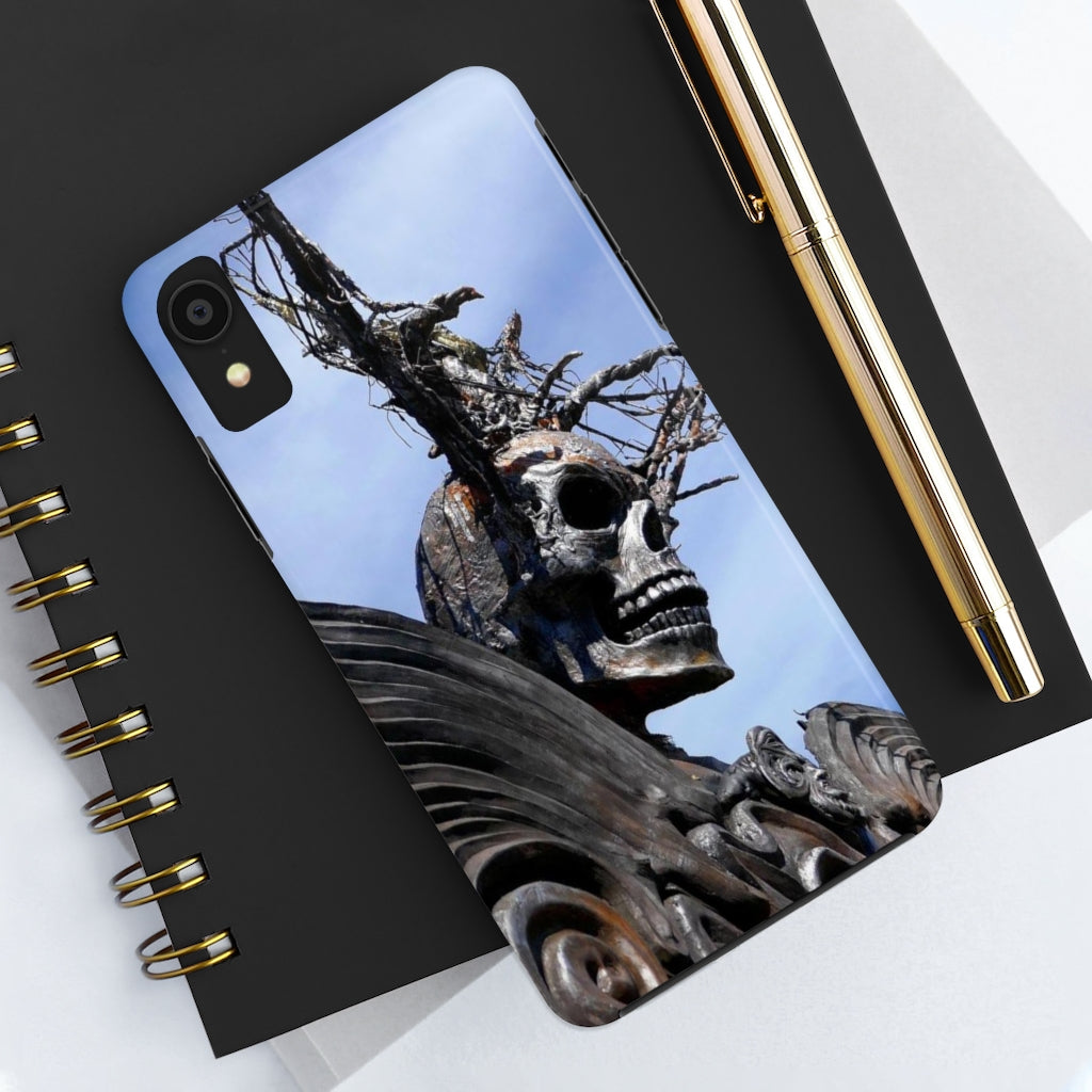 "Skull Warrior" - iPhone Tough Case - Fry1Productions