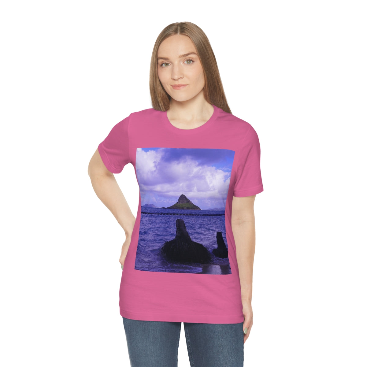 Wade To Chinaman's Hat - Unisex Jersey Short Sleeve T-Shirt - Fry1Productions