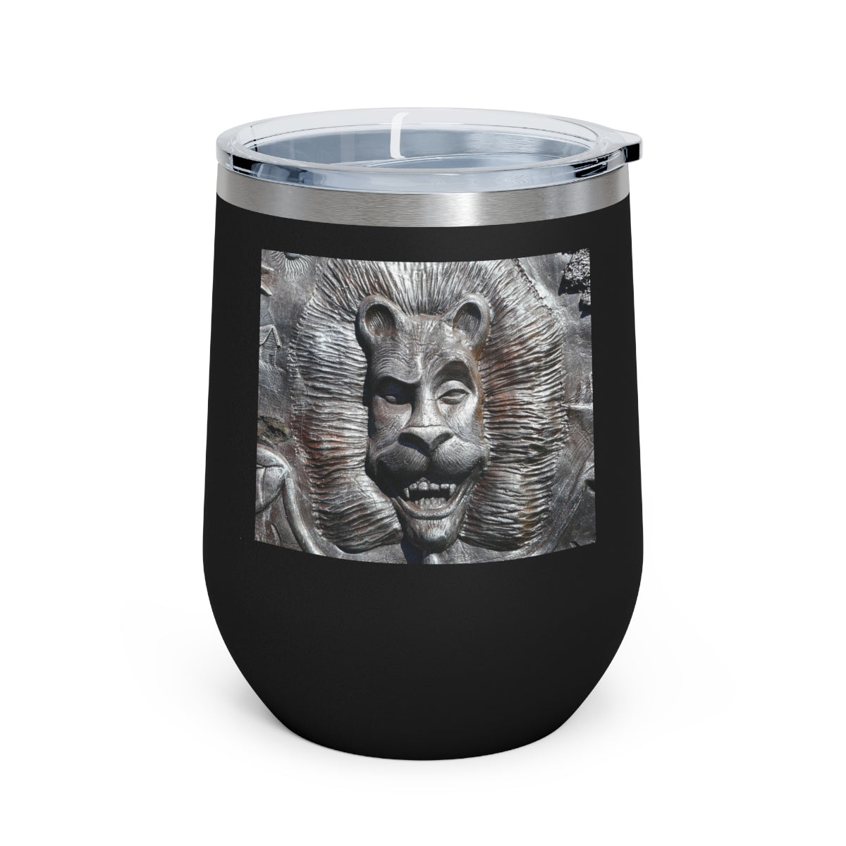 Lion's Friends Forever - 12 oz Insulated Wine Tumbler - Fry1Productions