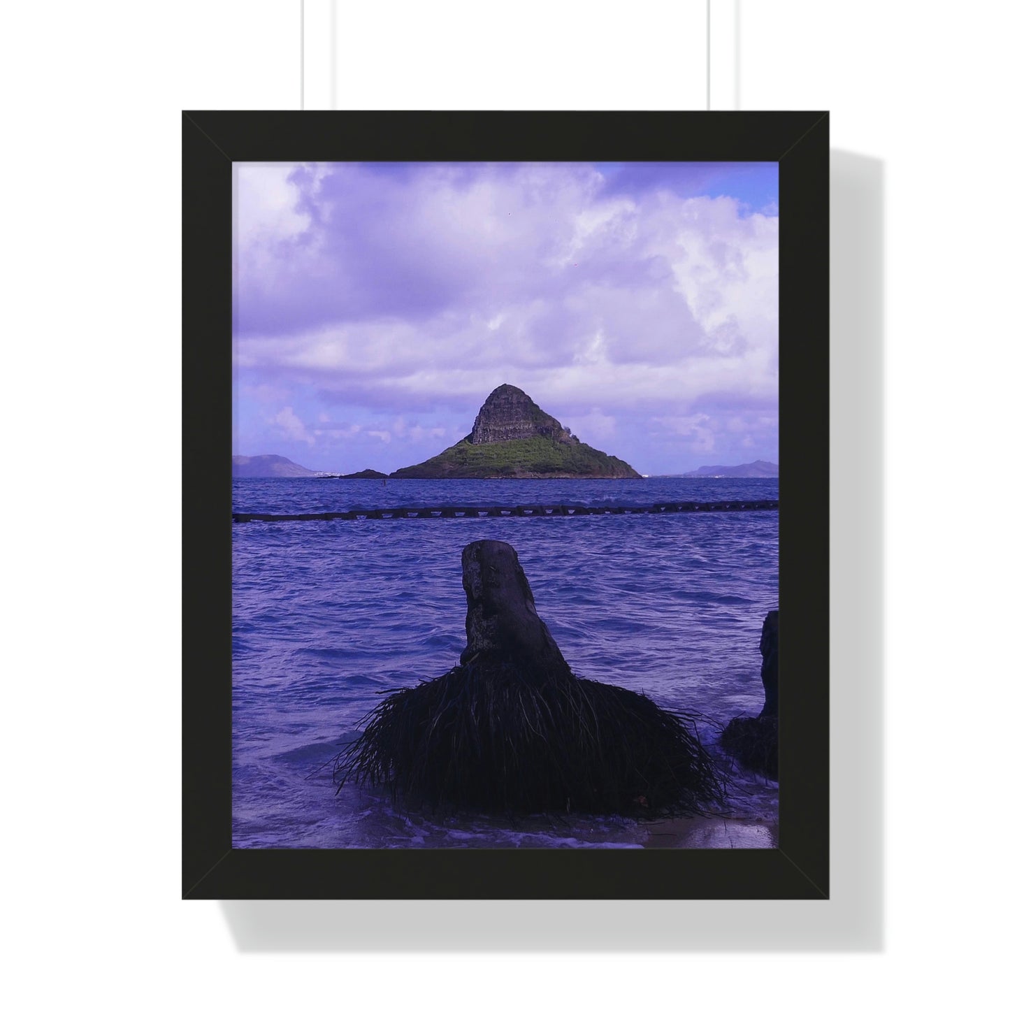 Wade To Chinaman's Hat - Framed Vertical Poster - Fry1Productions