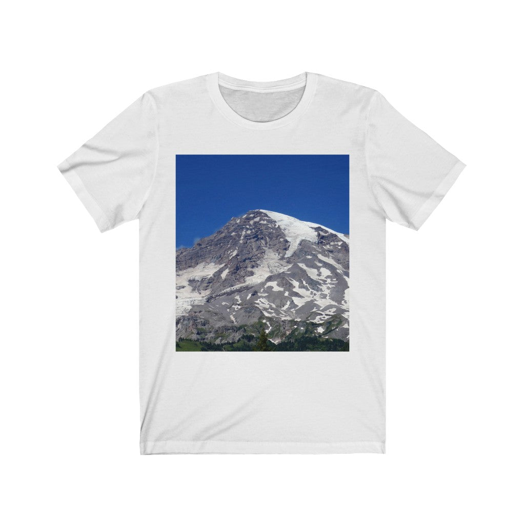 "Majestic Mt. Rainier" - Unisex Jersey Short Sleeve T-Shirt - Fry1Productions