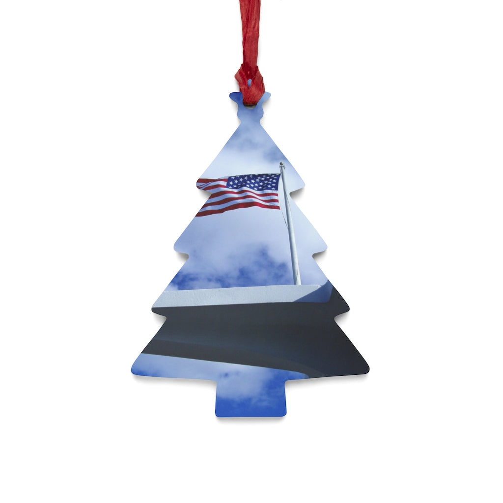 In Solemn Remembrance - Wooden Christmas Ornaments - Fry1Productions