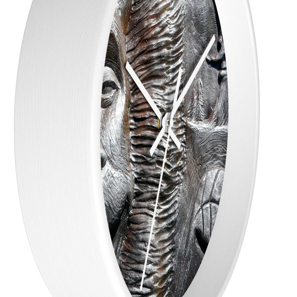 "Lion's Friends Forever v3 " - 10" Wooden Frame Wall Clock - Fry1Productions