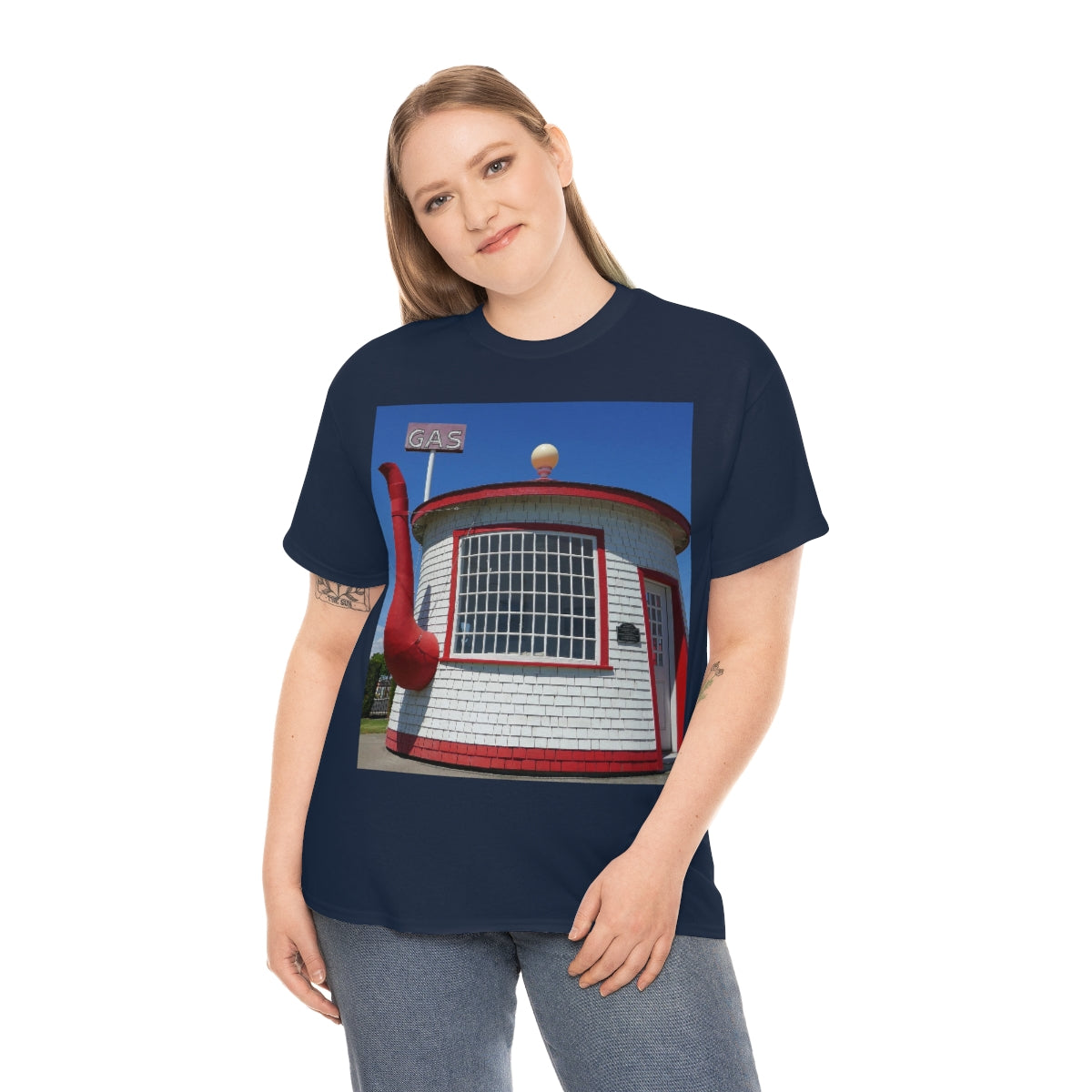 Historic Attraction Teapot Dome - Unisex Heavy Cotton Tee - Fry1Productions