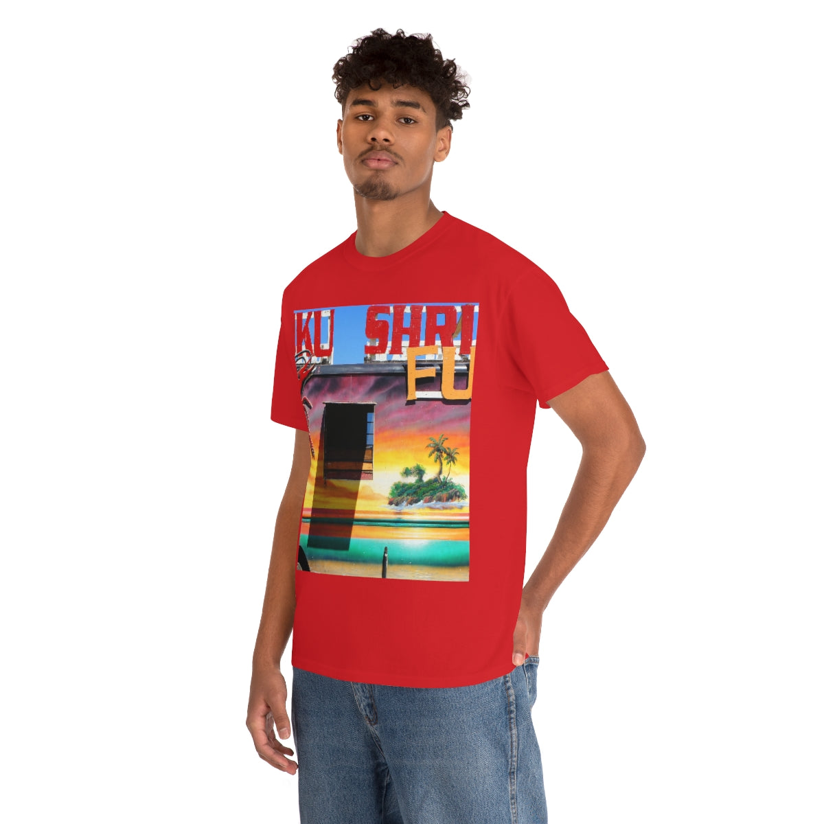 Island Love - Unisex Heavy Cotton Tee - Fry1Productions