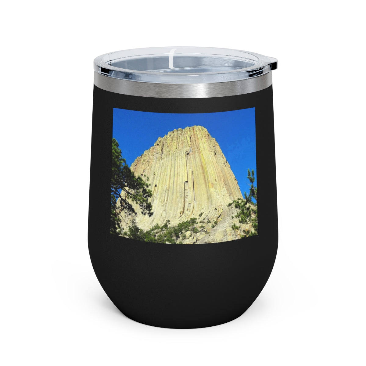 Reaching Heaven - 12 oz Insulated Wine Tumbler - Fry1Productions