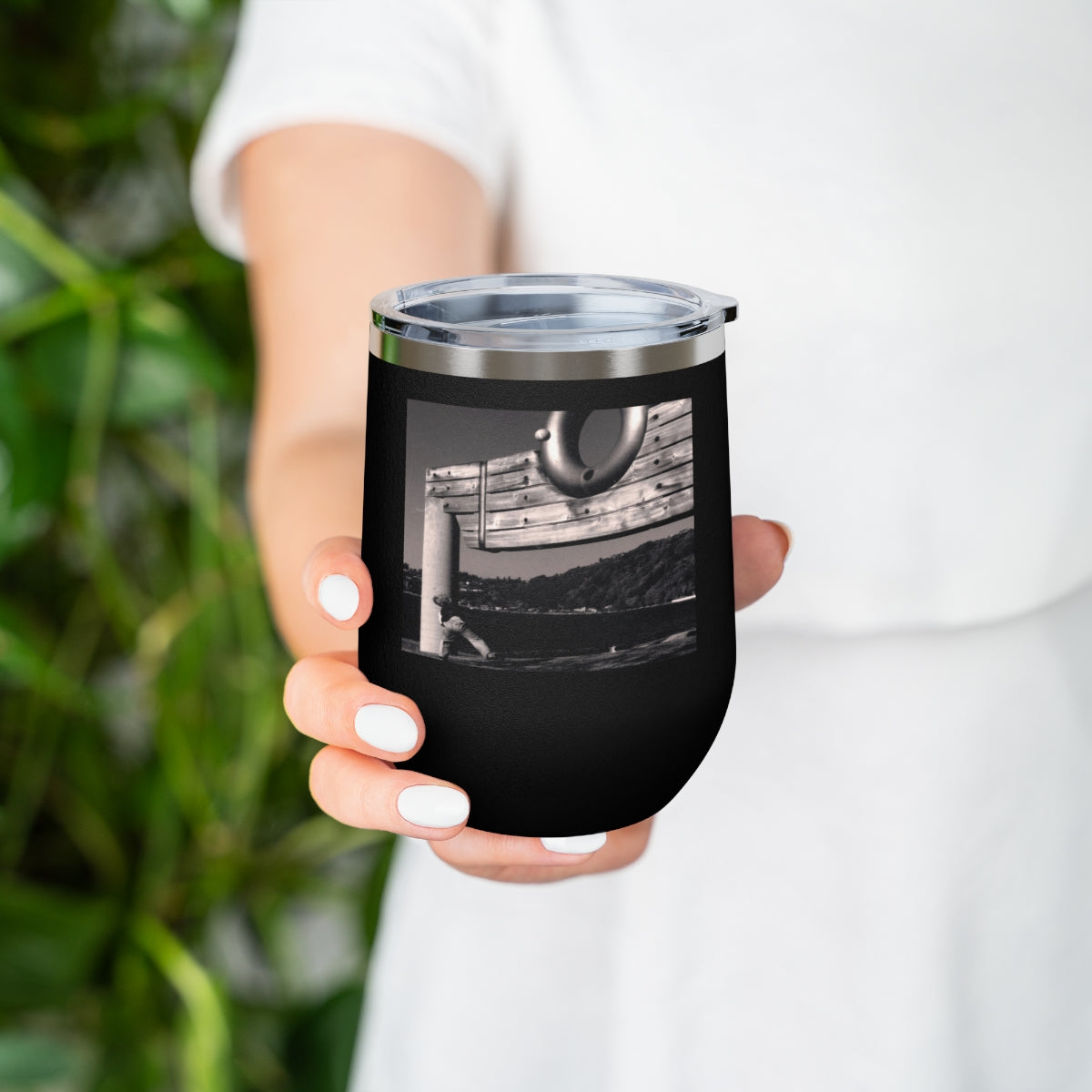 Great Throw - 12 oz Insulated Wine Tumbler - Fry1Productions