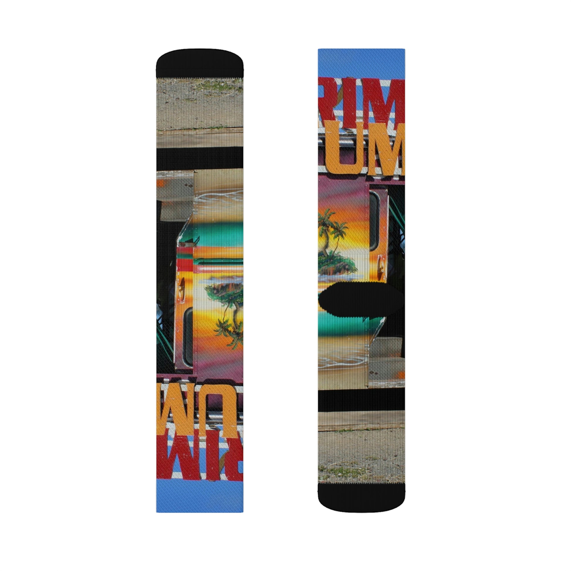 Island Love - All-Over Print Socks - Fry1Productions