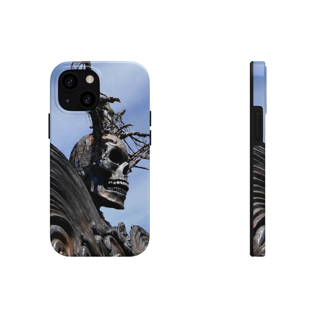 "Skull Warrior" - iPhone Tough Case - Fry1Productions