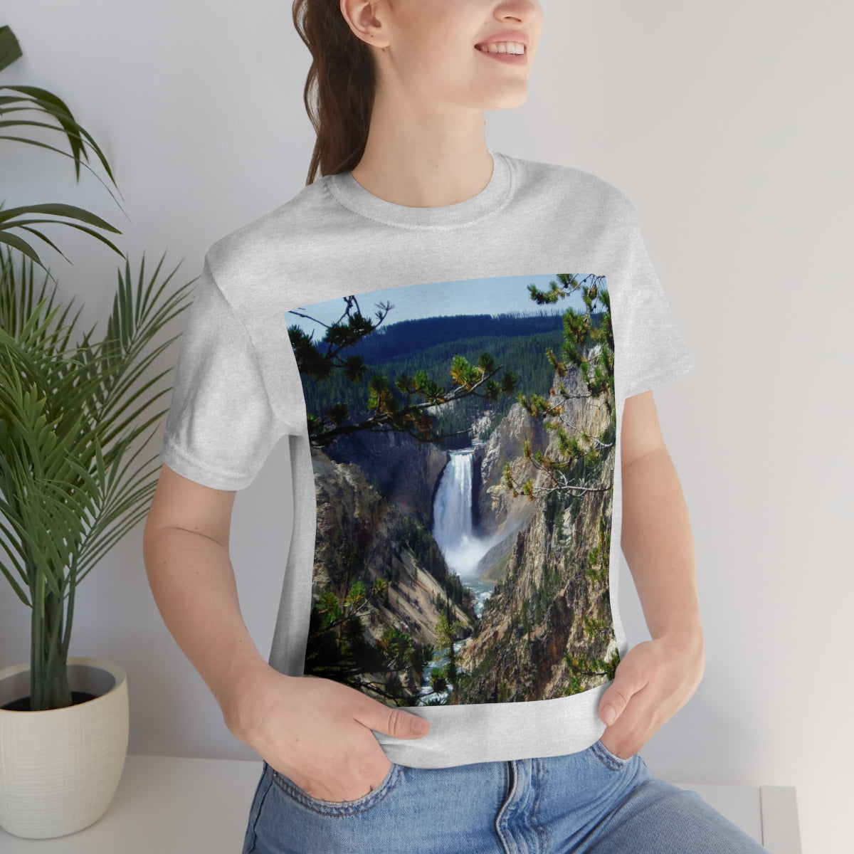 Yellowstone's Splendor - Unisex Jersey Short Sleeve T-Shirt - Fry1Productions