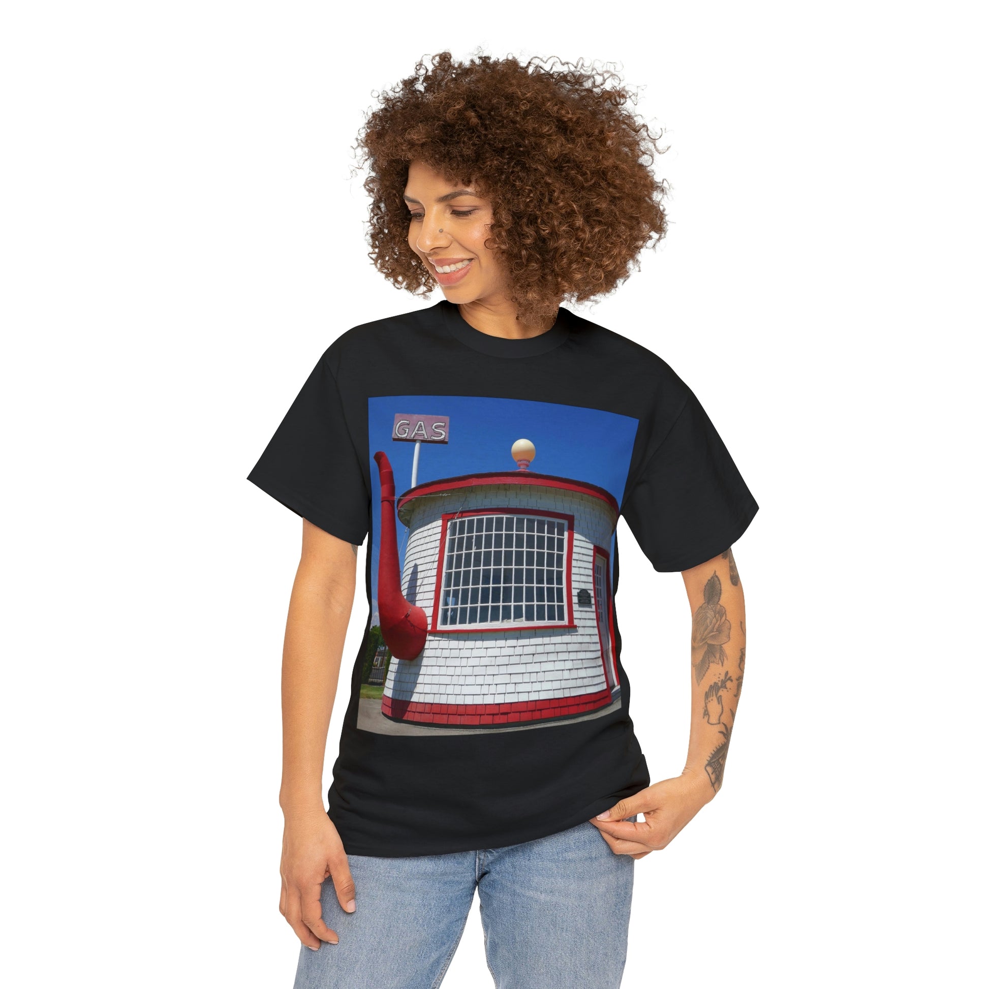 Historic Attraction Teapot Dome - Unisex Heavy Cotton Tee - Fry1Productions