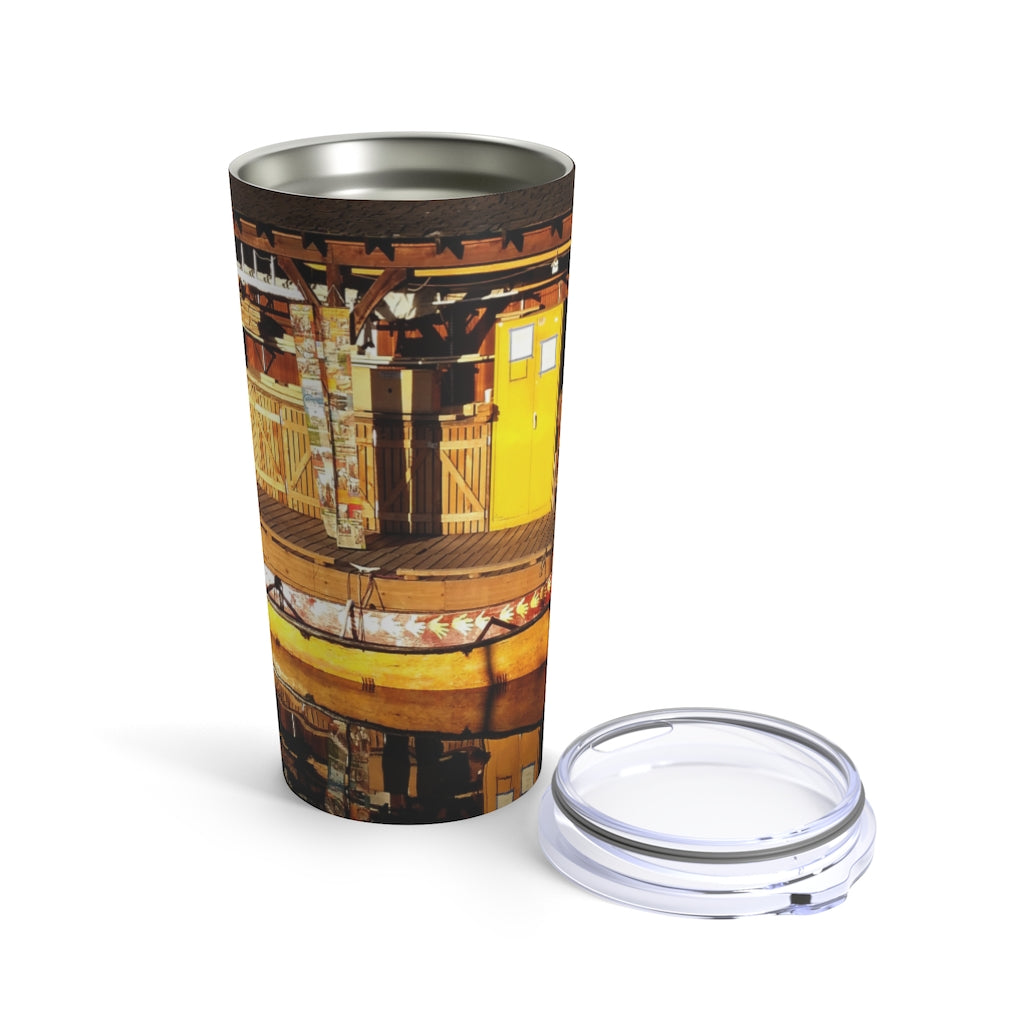 "Q'il'bid Awe" - Stainless Steel Tumbler 20 oz - Fry1Productions