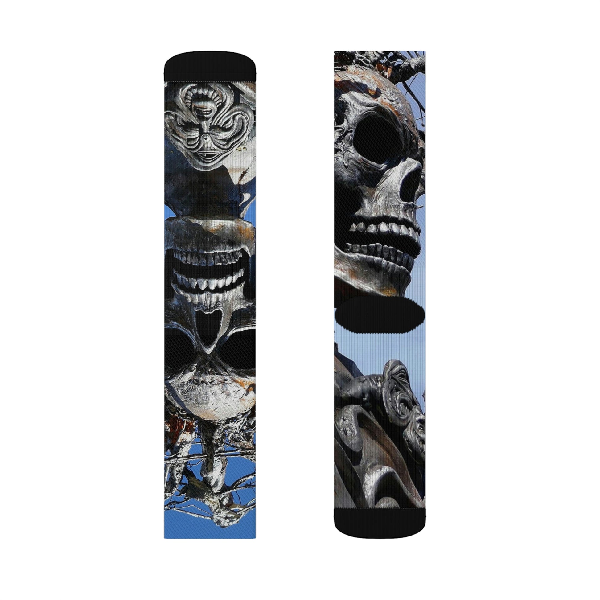 Skull Warriors - All-Over Print Socks - Fry1Productions