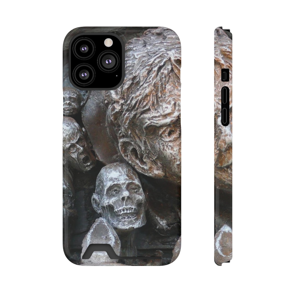 "Waiting for the King" - Galaxy S22 S21 & iPhone 13 Case With Card Holder - Fry1Productions