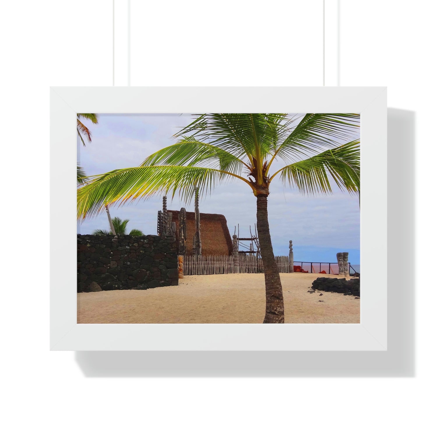 Florescence Hale O Keawe - Framed Horizontal Poster - Fry1Productions