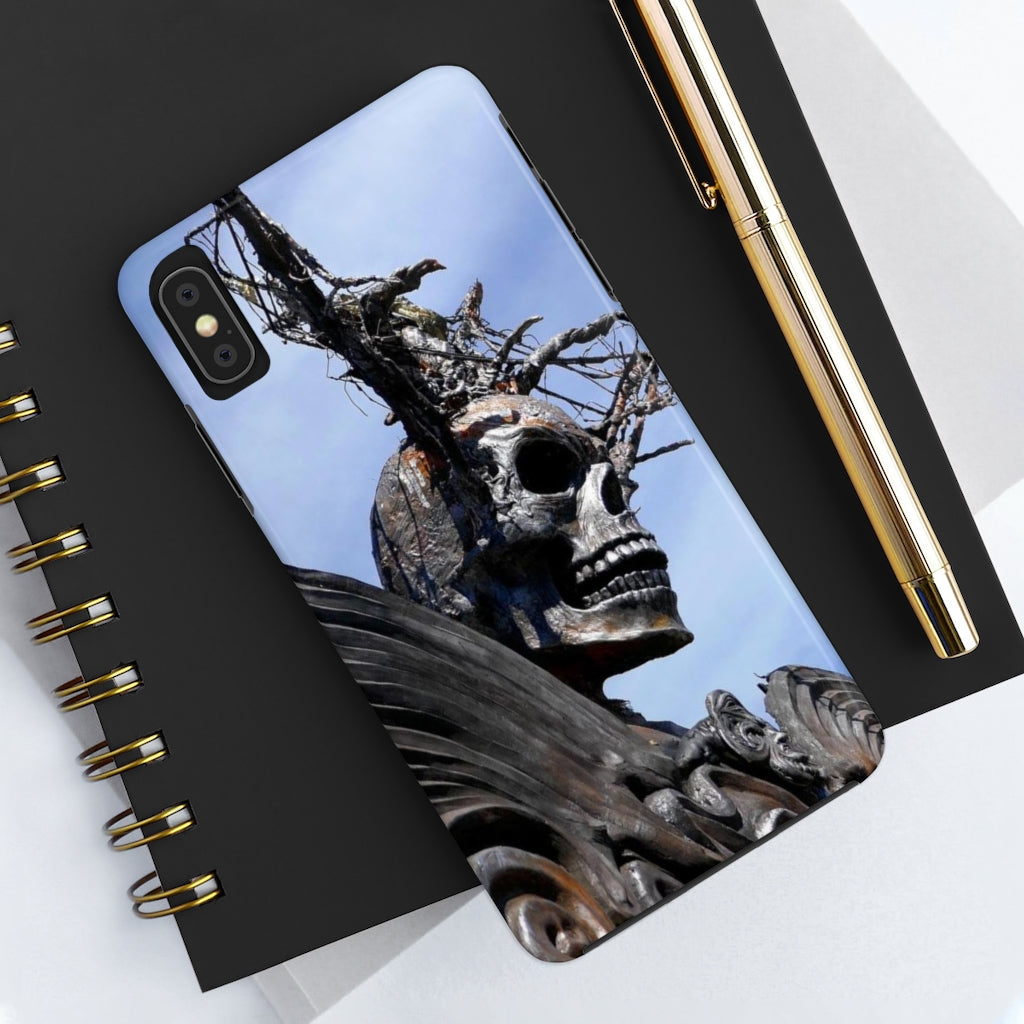 "Skull Warrior" - iPhone Tough Case - Fry1Productions