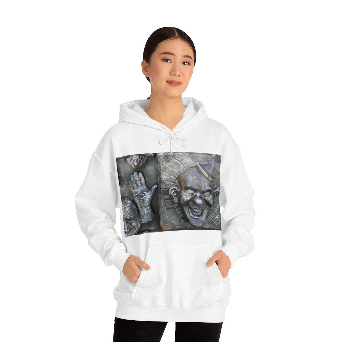 Cosmic Laughter - Unisex Heavy Blend Hooded Sweatshirt - Fry1Productions