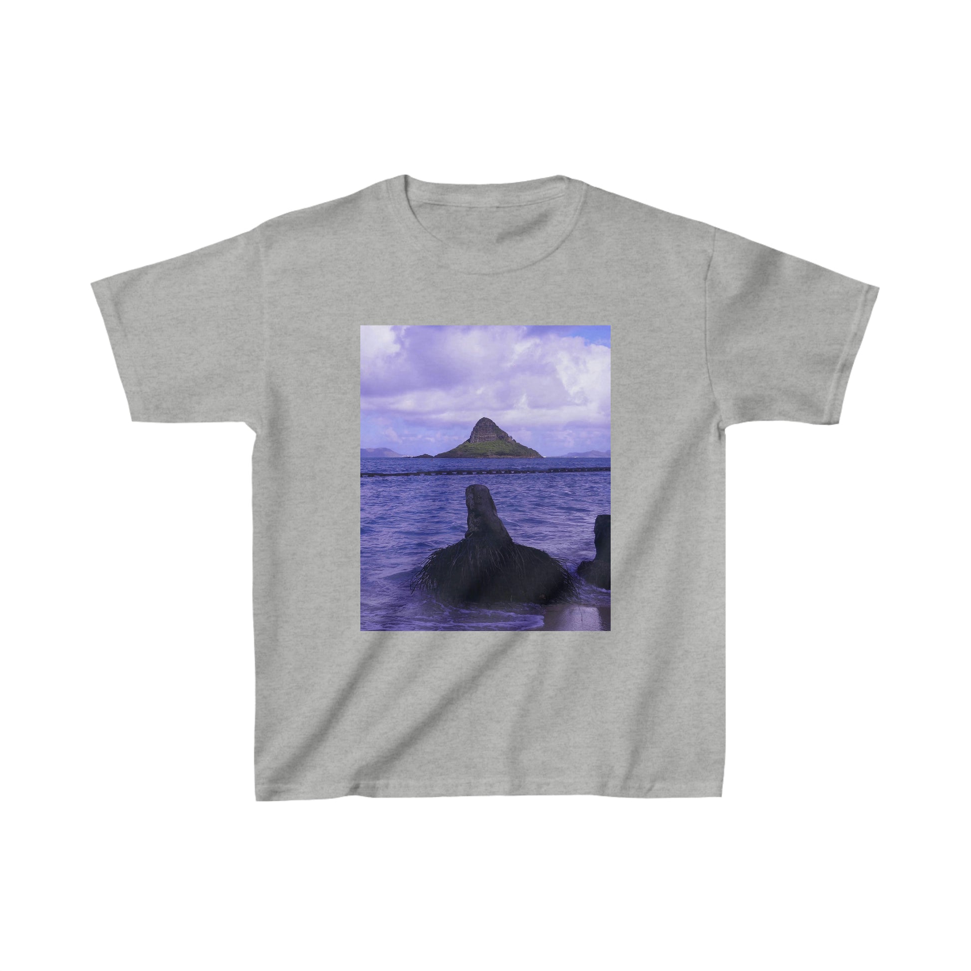 Wade To Chinaman's Hat - Kids Cotton Tee - Fry1Productions