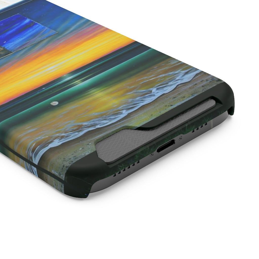 "Fumis Aloha" - Galaxy S22 S21 & iPhone 13 Case With Card Holder - Fry1Productions
