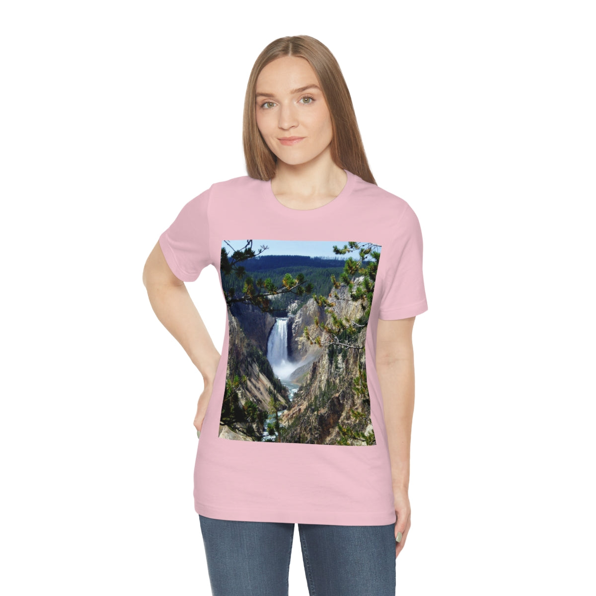 Yellowstone's Splendor - Unisex Jersey Short Sleeve T-Shirt - Fry1Productions