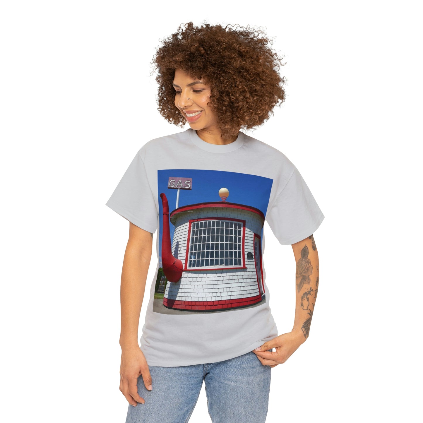 Historic Attraction Teapot Dome - Unisex Heavy Cotton Tee - Fry1Productions