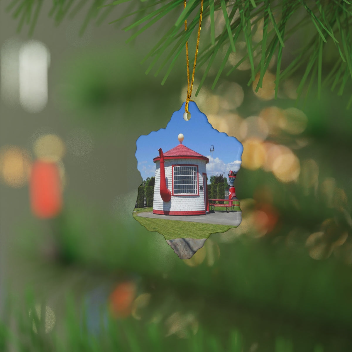 Teapot Dome Memorial Park - Ceramic Ornaments - Fry1Productions