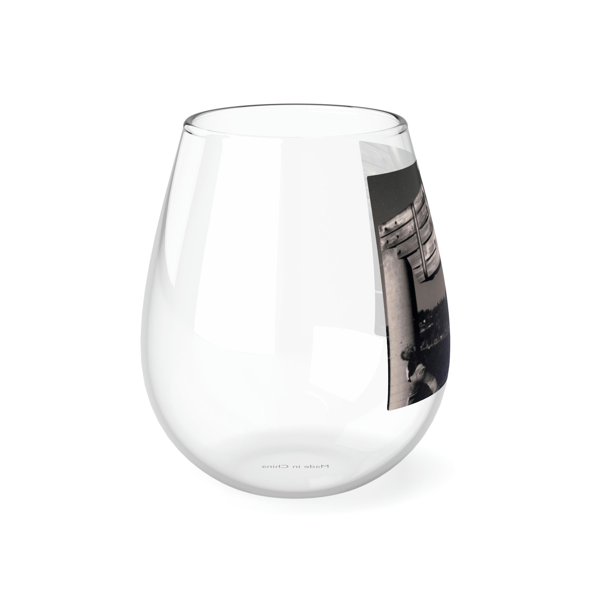 Great Throw - Stemless Wine Glass, 11.75 oz - Fry1Productions