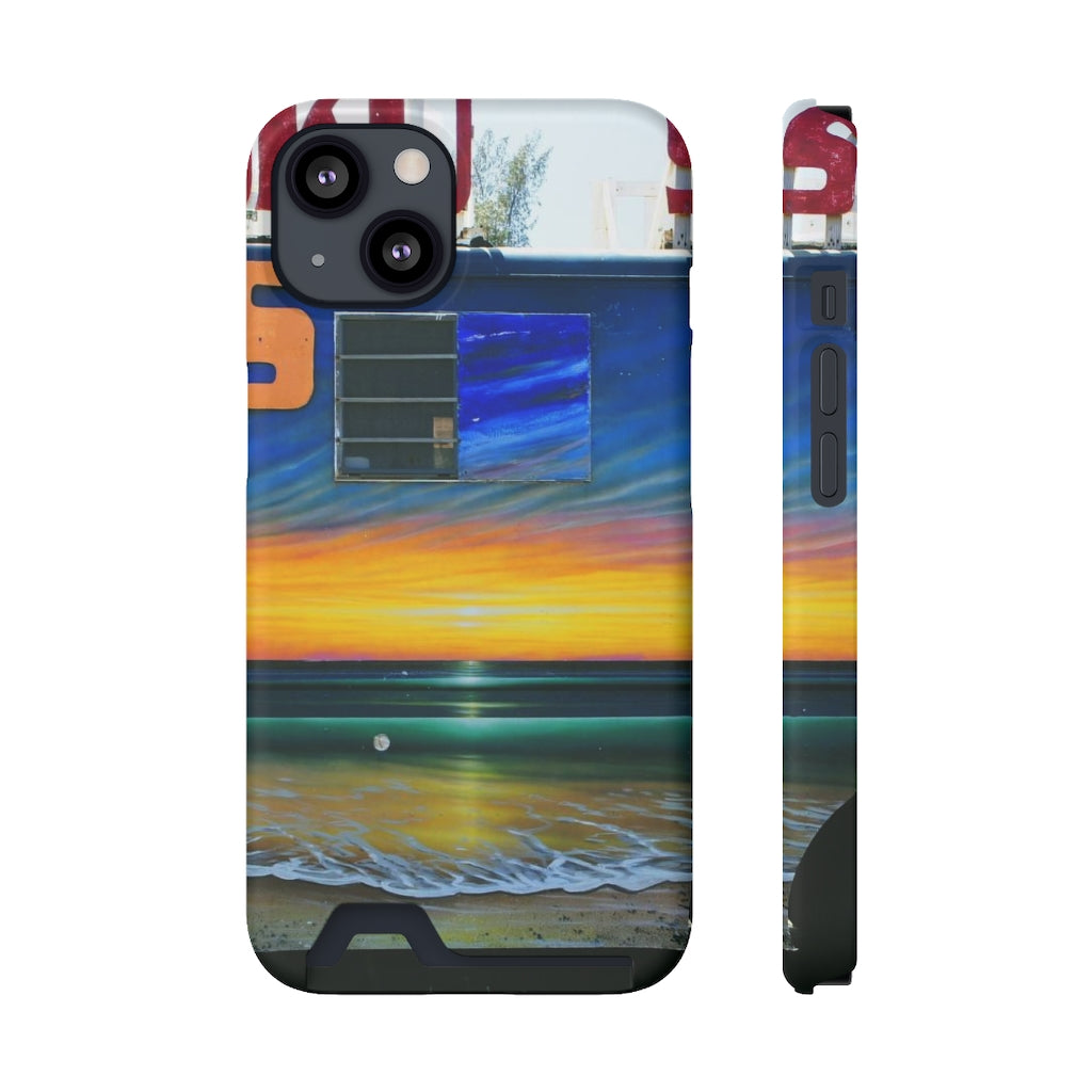 "Fumis Aloha" - Galaxy S22 S21 & iPhone 13 Case With Card Holder - Fry1Productions