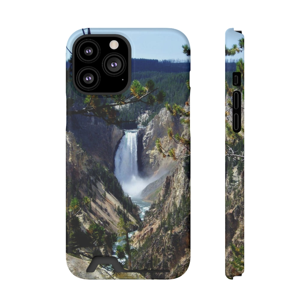 “Yellowstone's Splendor” - Galaxy S22 S21 & iPhone 13 Case With Card Holder - Fry1Productions