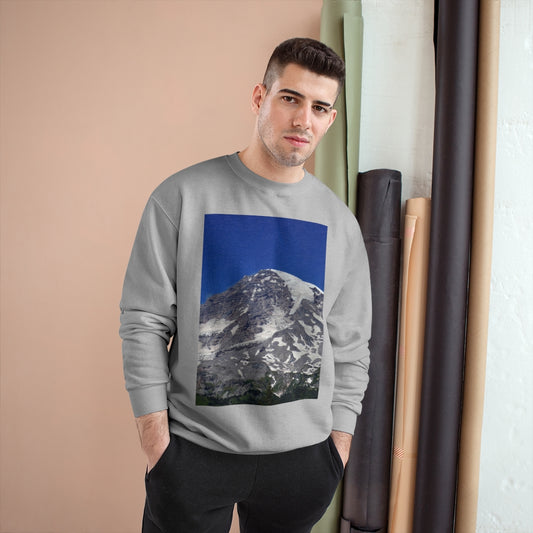 Majestic Mt. Rainier - Champion Sweatshirt - Fry1Productions
