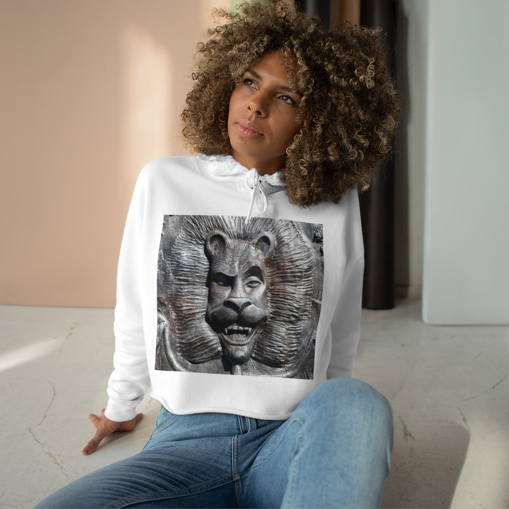 Lion's Friends Forever - Crop Hoodie - Fry1Productions