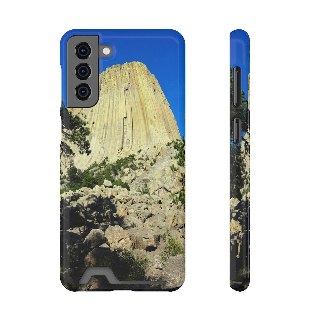 "Reaching Heaven" - Galaxy S22 S21 & iPhone 13 Case With Card Holder - Fry1Productions